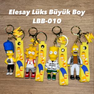 LBB-10 Simpsons Lüks Anahtarlık Paketi 12'li