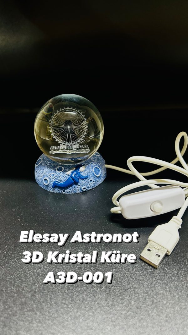 Elesay 3D Kristal Küre 01