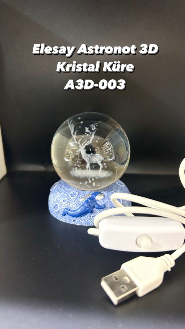 Elesay 3D Kristal Küre A3D-003