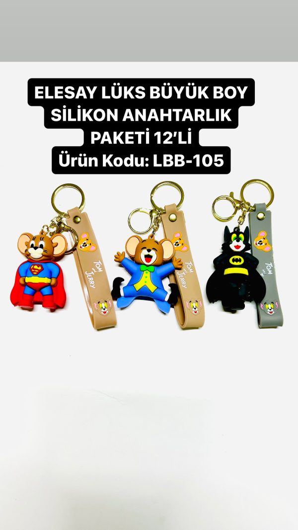 Lüks Maskot Anahtarlık LBB-105