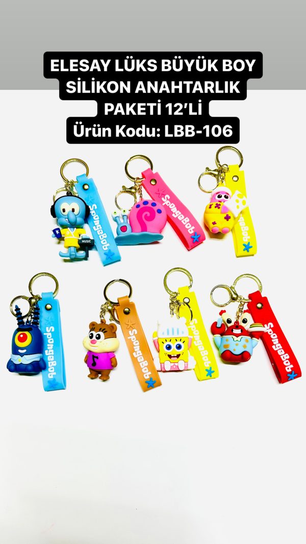 Lüks Maskot Anahtarlık LBB-106