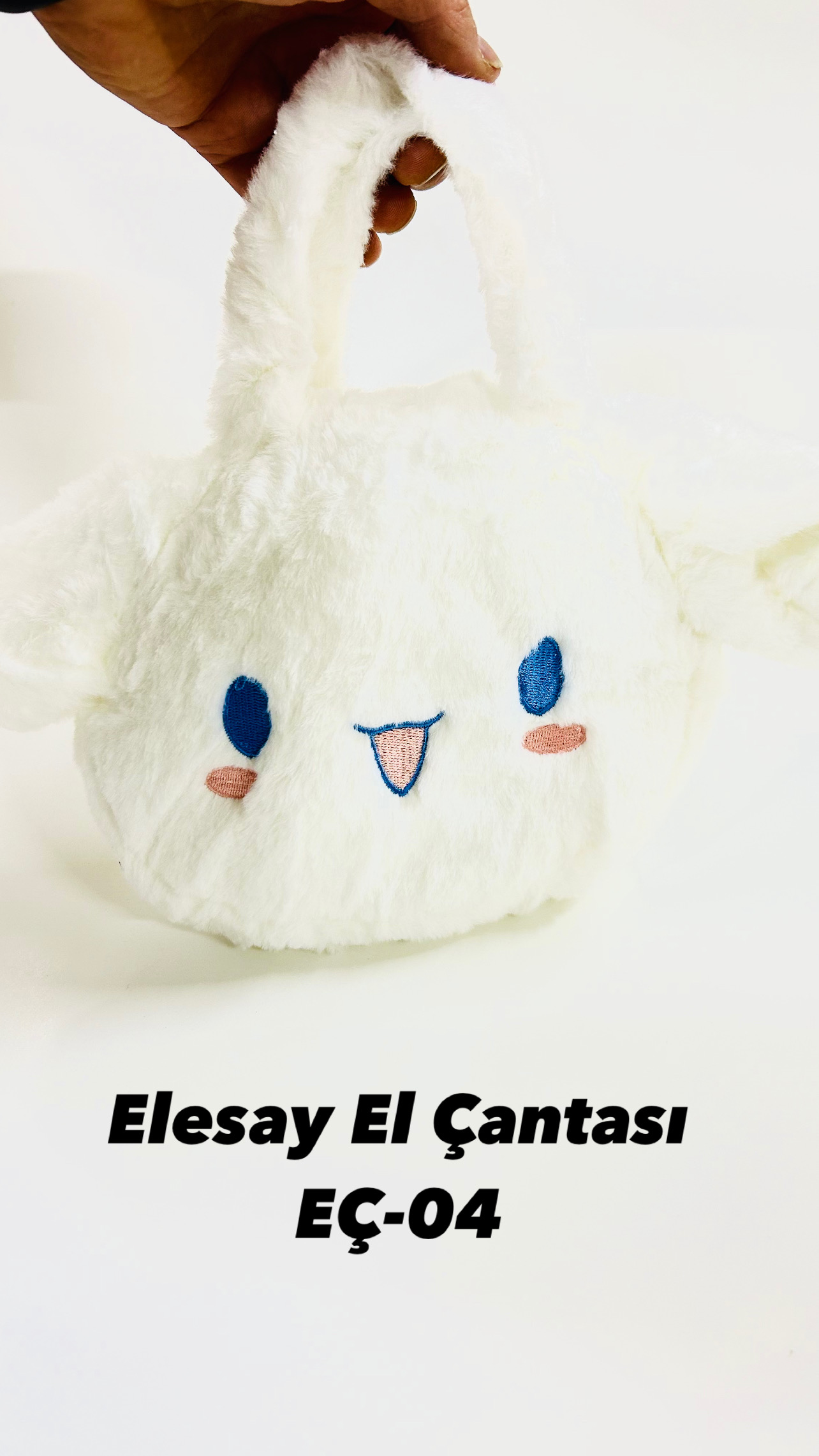 EÇ-04 CINNAMOROLL PELUŞ ÇANTA SANRIO KARAKTER