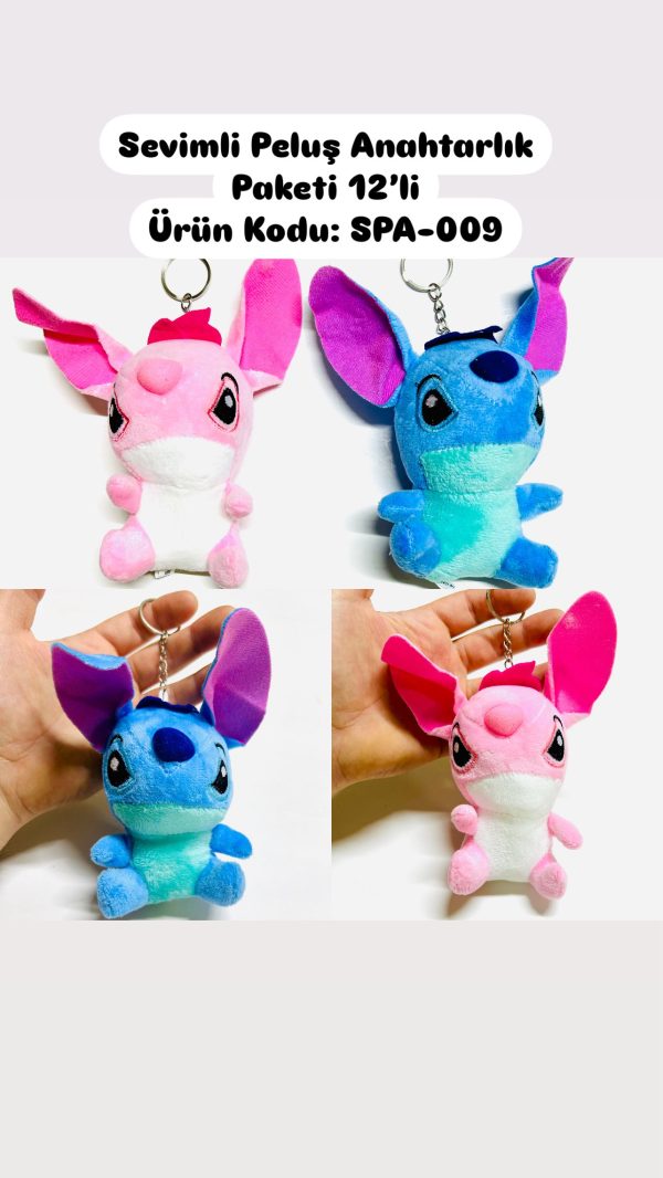 Sevimli Peluş Anahtarlık Lilo Stitch SPA-009