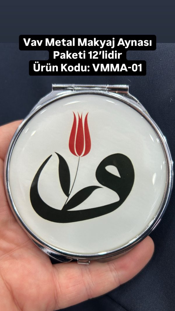 Vav Metal Makyaj Aynası VMMA-01