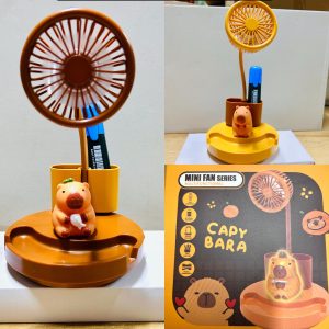 FAN-17 CAPYBARA FAN TELEFON TUTUCU VE KALEM KUTULU