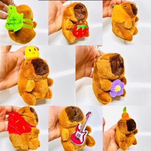 SPA-67 Capybara Peluş Anahtarlık Paketi 12’li