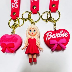 LBB-178 BARBIE ANAHTARLIK BÜYÜK BOY SİLİKON ULTRA LÜKS PAKETİ 12’Lİ