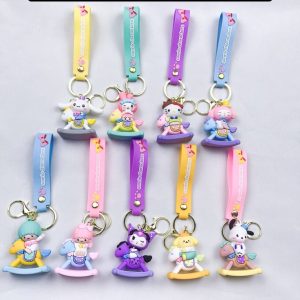 LBB-215 SANRIO KARAKTER ANAHTARLIK PAKETİ 12'Lİ