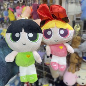 SPA-80 POWERPUFF BLOSSOM PELUŞ ANAHTARLIK PAKETİ 12’Lİ