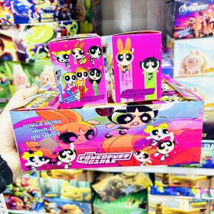SKU-52 POWER PUFF GIRLS SÜRPRİZ KUTU ANAHTARLIK PAKETİ 12'Lİ
