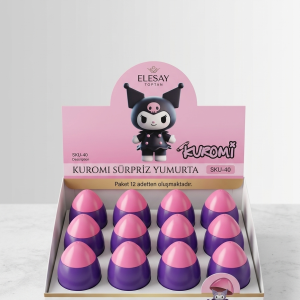 SKU-40 KUROMİ SÜRPRİZ YUMURTA PAKETİ 12’Lİ