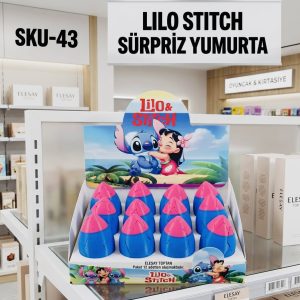 SKU-43 STITCH SÜRPRİZ YUMURTA PAKETİ 12’Lİ
