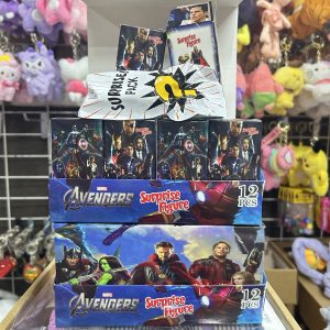 SKU-61 AVENGERS SÜRPRİZ KUTU ULTRA LÜKS ANAHTARLIK PAKETİ 12’Lİ