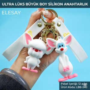 LBB-240 SAILOR MOON CAT PINKY AND BRAIN ANAHTARLIK PAKETİ 12’Lİ