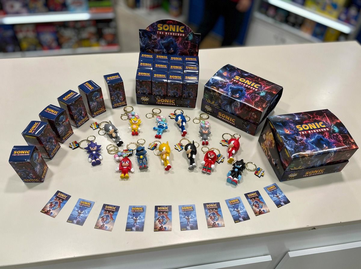 SKU-91 SONIC SÜRPRİZ KUTU ULTRA LÜKS ANAHTARLIK PAKETİ 12’Lİ