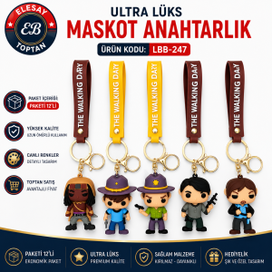 LBB-247 THE WALKING DEAD ANAHTARLIK PAKETİ 12’Lİ