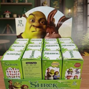 SKU-97 SHREK SÜRPRİZ KUTU ULTRA LÜKS ANAHTARLIK PAKETİ 12’Lİ