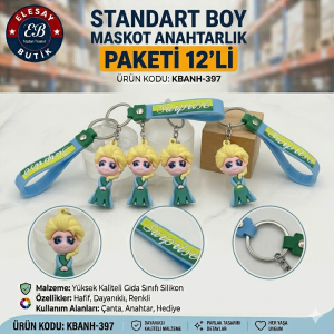 KBANH-397 ELSA FROZEN ANAHTARLIK PAKETİ 12’Lİ
