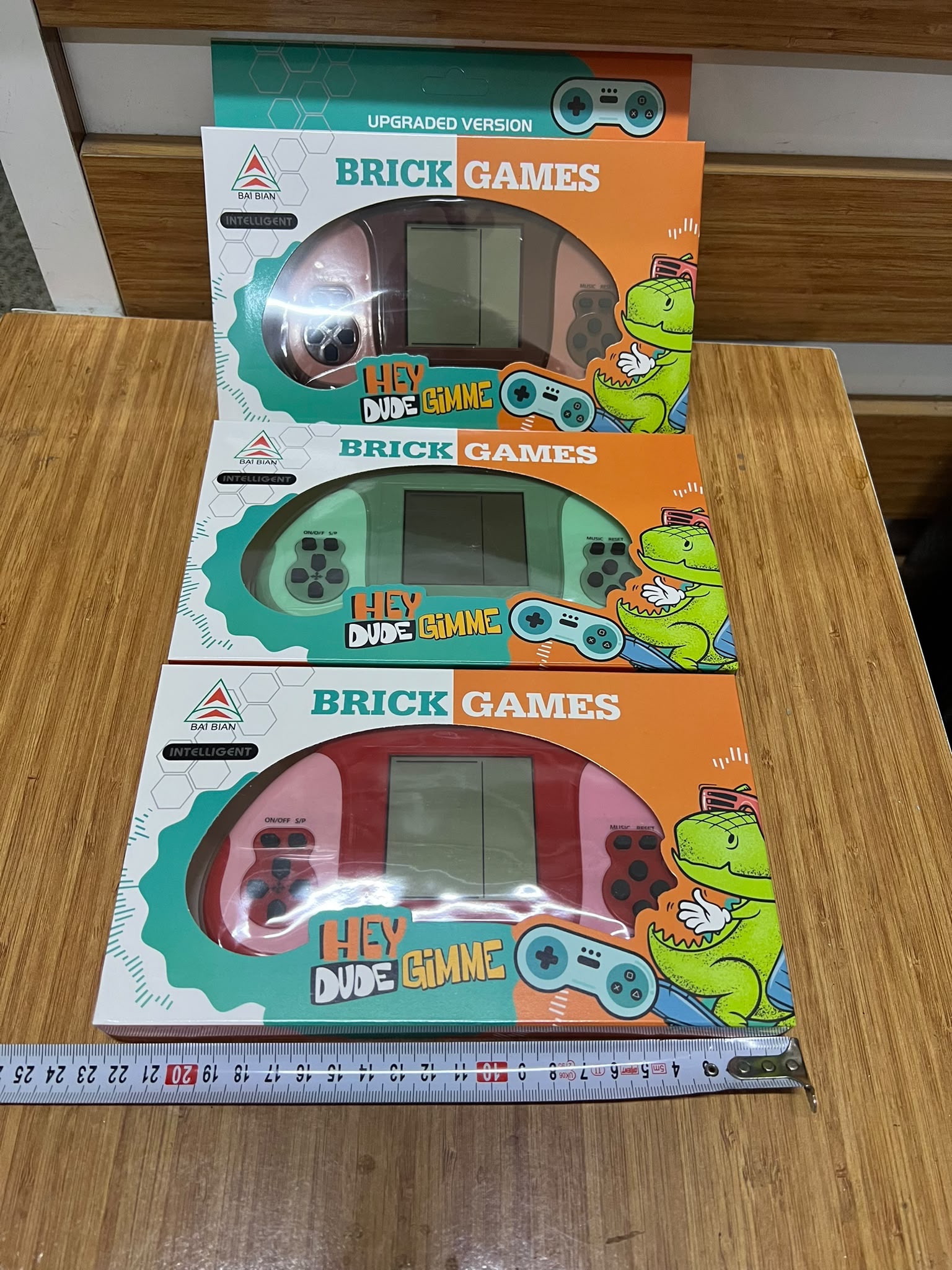 TETRİS-02 BRICK GAMES NOSTALJİK OYUN KONSOLU TETRİS 18x8cm - Görsel 7